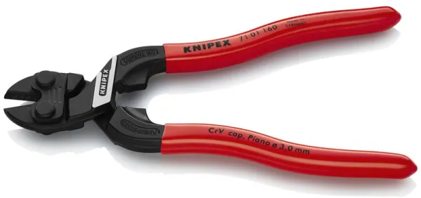 Knipex KNIPEX CoBolt® S Kompakt bultsax svart atramentiserad, plastbelagd 160 mm