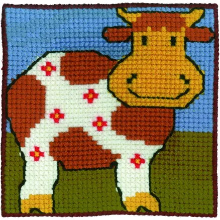 Permin Broderiset Barnstramaj Ko 25x25cm