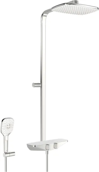 Oras Esteta Rain duschsystem, krom