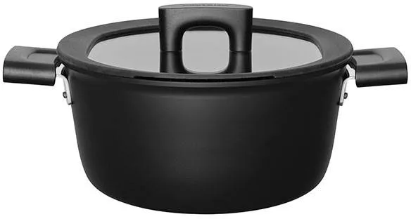 Fiskars Hard Face gryta m. lock - 3,5 l