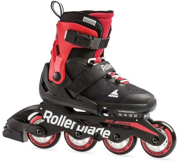Rollerblade Inlineskridskor Svart/Röd - Strl. 33-36,5