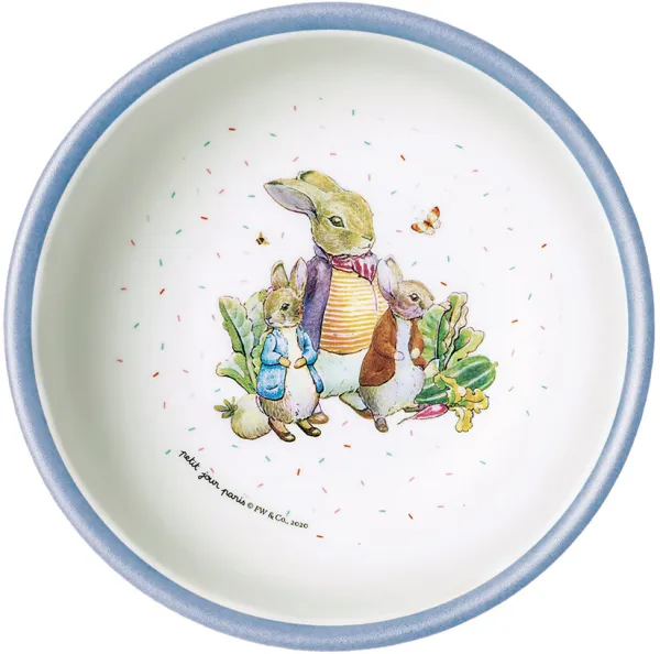 Peter Rabbit, skål Köksträdgården