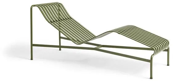 HAY Palissade Chaise Longue Oliv