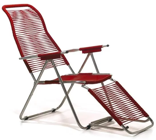 Fiam Spaghetti Solsäng Röd