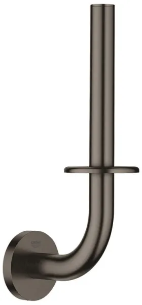 Grohe Essentials extra toalettrullehållare, borstad hård grafit