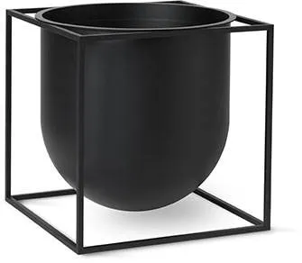 Audo Copenhagen Kubus Flowerpot 23 - Svart