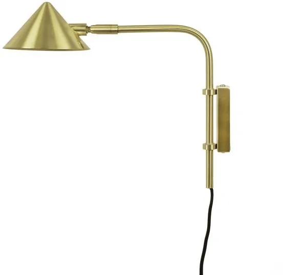 Watt & Veke Kelly Short Vägglampa Guld